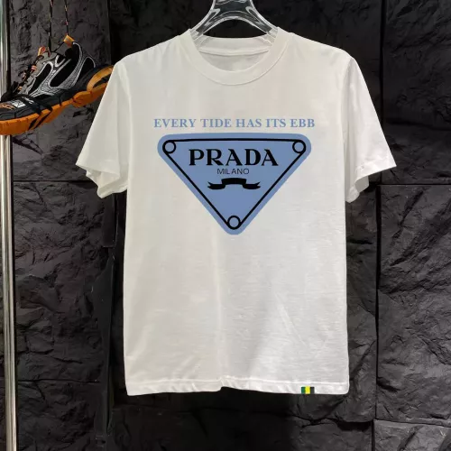 Prada T-Shirts Short Sleeved For Men #1321588