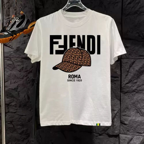 Fendi T-Shirts Short Sleeved For Men #1321621