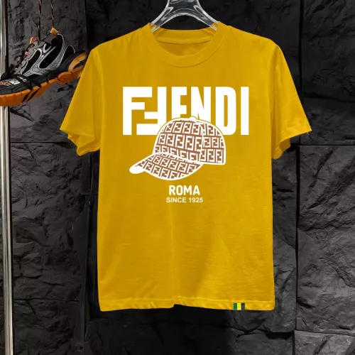 Fendi T-Shirts Short Sleeved For Men #1321625