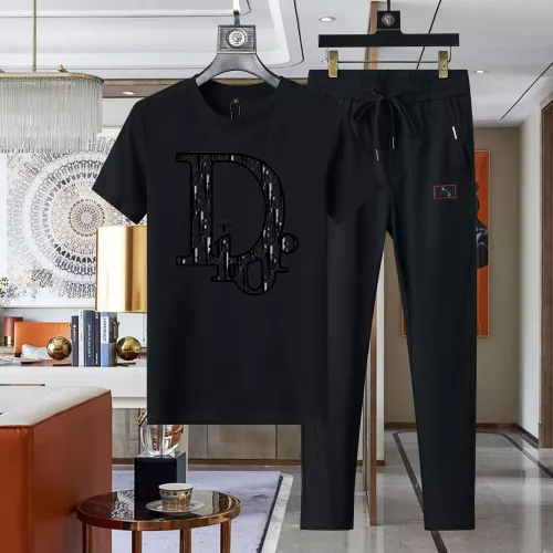 Christian Dior Tracksuits Short Sleeved For Men #1321636