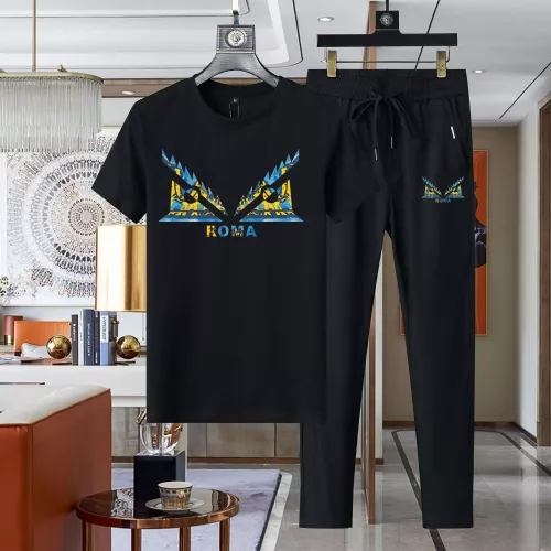 Fendi Tracksuits Short Sleeved For Men #1321637