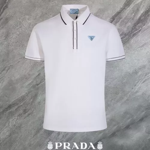 Prada T-Shirts Short Sleeved For Men #1321655