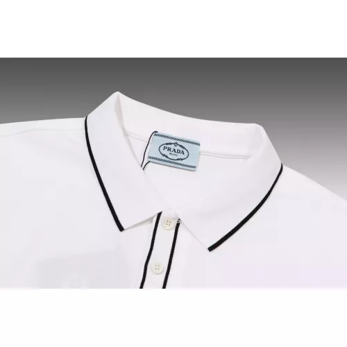 Cheap Prada T-Shirts Short Sleeved For Men #1321655 Replica Wholesale [$45.00 USD] [ITEM#1321655] on Replica Prada T-Shirts