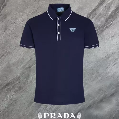 Prada T-Shirts Short Sleeved For Men #1321657