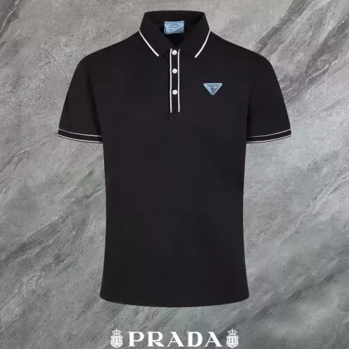 Prada T-Shirts Short Sleeved For Men #1321658