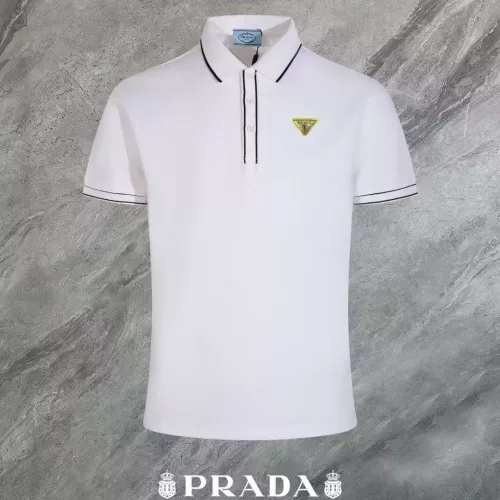 Prada T-Shirts Short Sleeved For Men #1321659