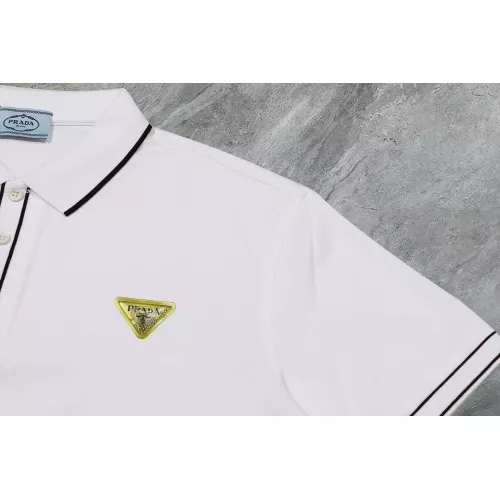 Cheap Prada T-Shirts Short Sleeved For Men #1321659 Replica Wholesale [$45.00 USD] [ITEM#1321659] on Replica Prada T-Shirts