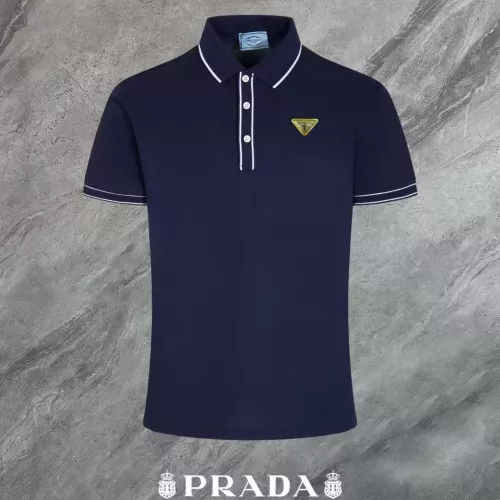 Prada T-Shirts Short Sleeved For Men #1321660