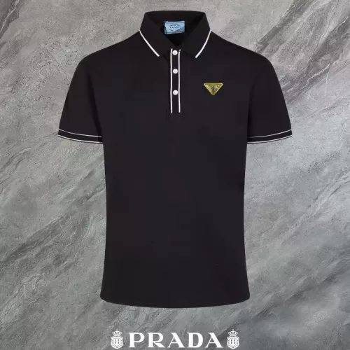 Prada T-Shirts Short Sleeved For Men #1321661
