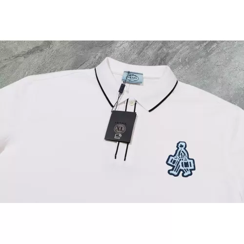 Cheap Prada T-Shirts Short Sleeved For Men #1321662 Replica Wholesale [$45.00 USD] [ITEM#1321662] on Replica Prada T-Shirts