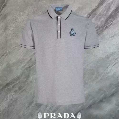 Prada T-Shirts Short Sleeved For Men #1321663