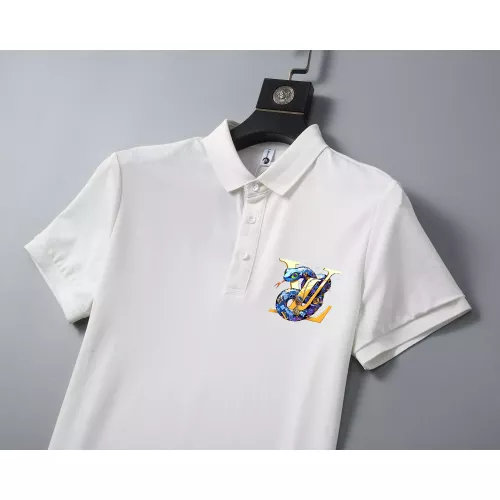 Cheap Louis Vuitton LV T-Shirts Short Sleeved For Men #1321676 Replica Wholesale [$42.00 USD] [ITEM#1321676] on Replica Louis Vuitton LV T-Shirts