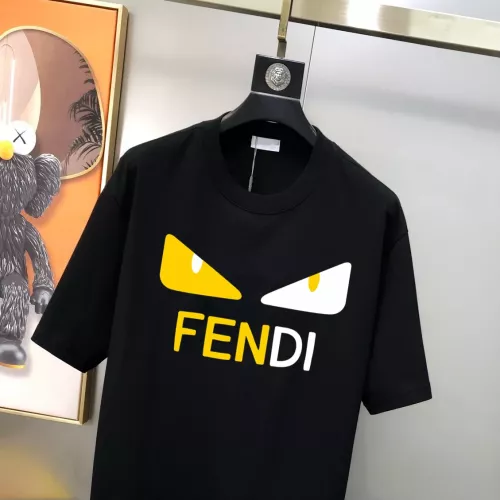 Cheap Fendi T-Shirts Short Sleeved For Men #1321716 Replica Wholesale [$40.00 USD] [ITEM#1321716] on Replica Fendi T-Shirts