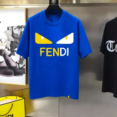 Fendi T-Shirts Short Sleeved For Men #1321717