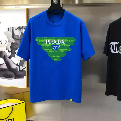 Prada T-Shirts Short Sleeved For Men #1321843