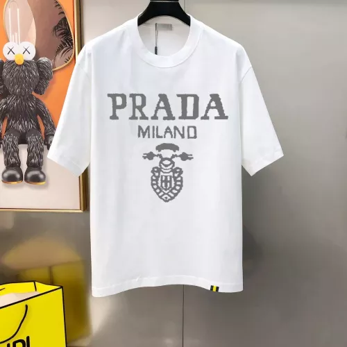 Prada T-Shirts Short Sleeved For Men #1321852