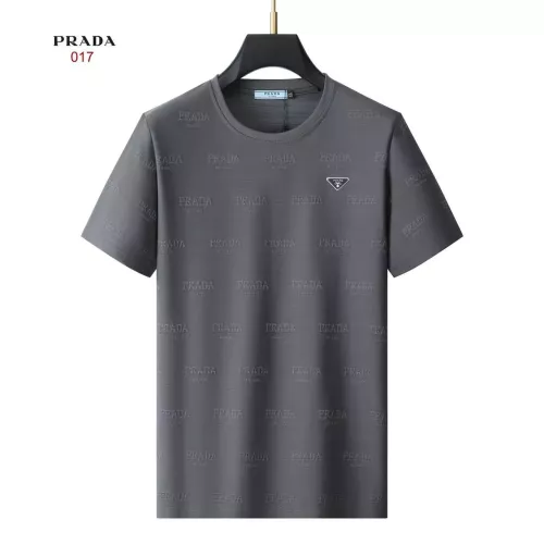 Prada T-Shirts Short Sleeved For Men #1321880