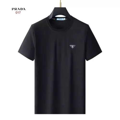 Prada T-Shirts Short Sleeved For Men #1321881