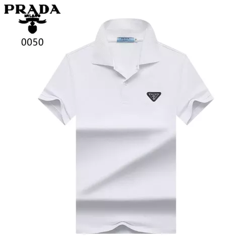Prada T-Shirts Short Sleeved For Men #1321905