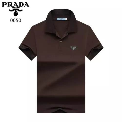 Prada T-Shirts Short Sleeved For Men #1321907