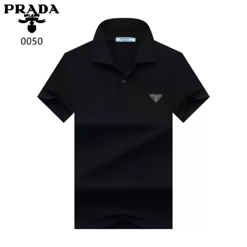Prada T-Shirts Short Sleeved For Men #1321908
