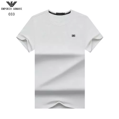 Armani T-Shirts Short Sleeved For Men #1321913