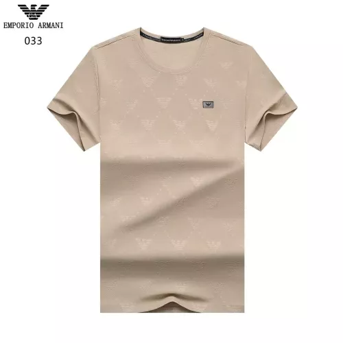 Armani T-Shirts Short Sleeved For Men #1321914