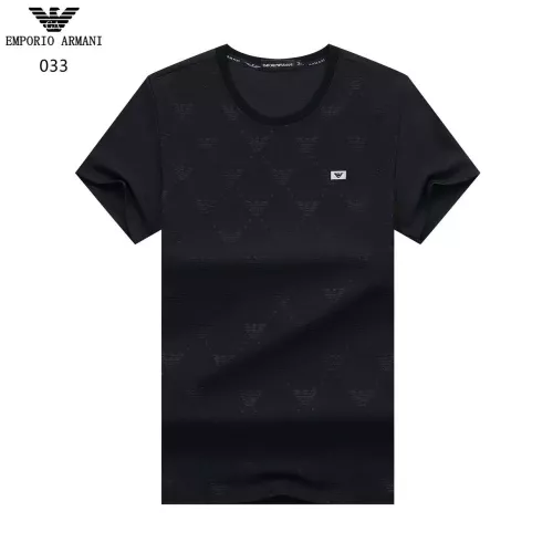 Armani T-Shirts Short Sleeved For Men #1321916