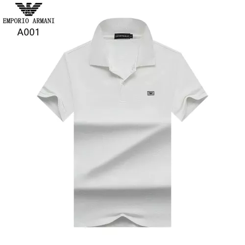 Armani T-Shirts Short Sleeved For Men #1321917