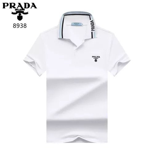 Prada T-Shirts Short Sleeved For Men #1321933