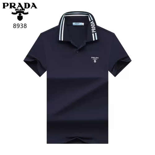 Prada T-Shirts Short Sleeved For Men #1321935