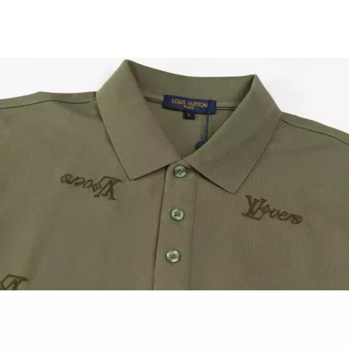 Cheap Louis Vuitton LV T-Shirts Short Sleeved For Men #1321946 Replica Wholesale [$42.00 USD] [ITEM#1321946] on Replica Louis Vuitton LV T-Shirts