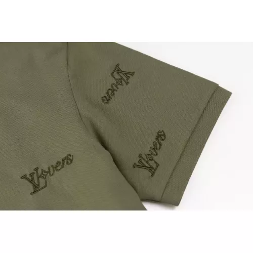 Cheap Louis Vuitton LV T-Shirts Short Sleeved For Men #1321946 Replica Wholesale [$42.00 USD] [ITEM#1321946] on Replica Louis Vuitton LV T-Shirts