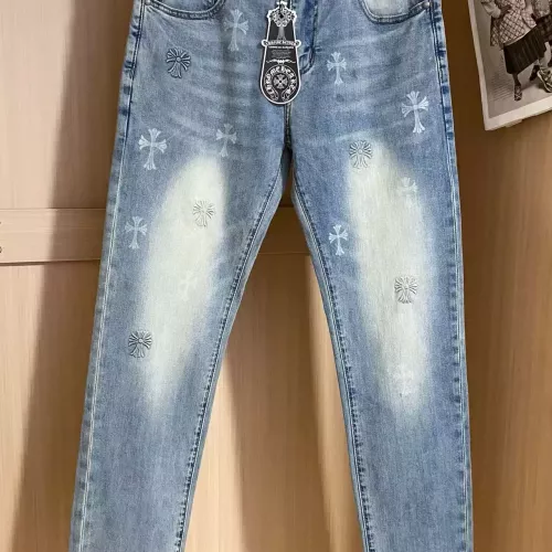 Cheap Chrome Hearts Jeans For Men #1321987 Replica Wholesale [$48.00 USD] [ITEM#1321987] on Replica Chrome Hearts Jeans