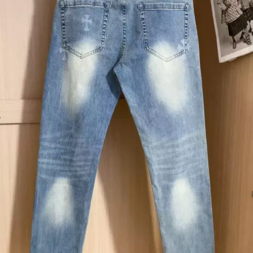 Cheap Chrome Hearts Jeans For Men #1321987 Replica Wholesale [$48.00 USD] [ITEM#1321987] on Replica Chrome Hearts Jeans