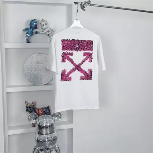 Off-White T-Shirts Short Sleeved For Unisex #1322051