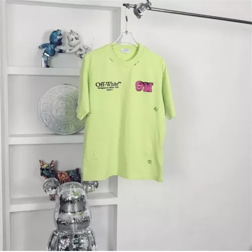 Cheap Off-White T-Shirts Short Sleeved For Unisex #1322052 Replica Wholesale [$34.00 USD] [ITEM#1322052] on Replica Off-White T-Shirts