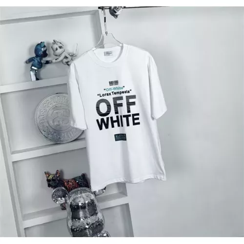 Off-White T-Shirts Short Sleeved For Unisex #1322075
