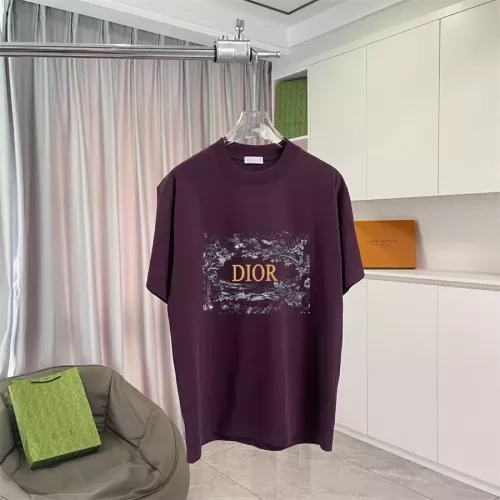 Christian Dior T-Shirts Short Sleeved For Unisex #1322132