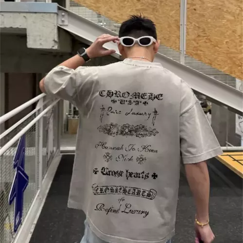 Cheap Chrome Hearts T-Shirts Short Sleeved For Unisex #1322198 Replica Wholesale [$45.00 USD] [ITEM#1322198] on Replica Chrome Hearts T-Shirts