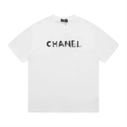 Cheap Chanel T-Shirts Short Sleeved For Unisex #1322308 Replica Wholesale [$38.00 USD] [ITEM#1322308] on Replica Chanel T-Shirts