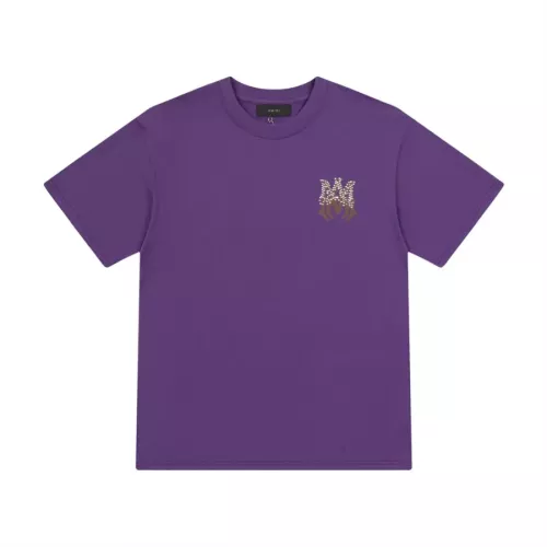 Cheap Amiri T-Shirts Short Sleeved For Unisex #1322729 Replica Wholesale [$38.00 USD] [ITEM#1322729] on Replica Amiri T-Shirts