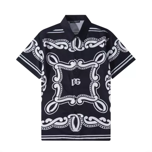 Dolce & Gabbana D&G Shirts Short Sleeved For Men #1322747