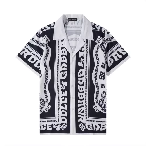 Dolce & Gabbana D&G Shirts Short Sleeved For Men #1322748