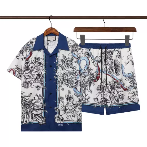 Gucci Tracksuits Short Sleeved For Men #1322819