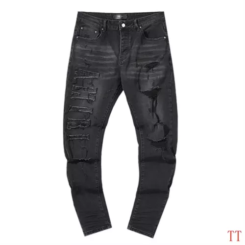 Cheap Amiri Jeans For Men #1322863 Replica Wholesale [$64.00 USD] [ITEM#1322863] on Replica Amiri Jeans