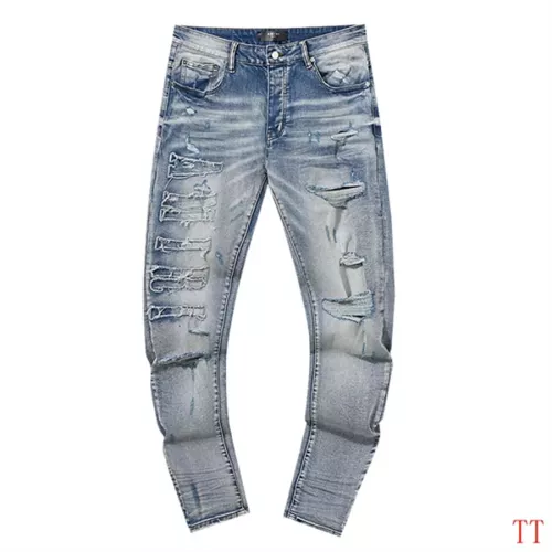 Cheap Amiri Jeans For Men #1322865 Replica Wholesale [$64.00 USD] [ITEM#1322865] on Replica Amiri Jeans