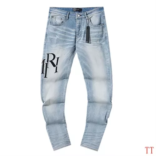 Cheap Amiri Jeans For Men #1322866 Replica Wholesale [$64.00 USD] [ITEM#1322866] on Replica Amiri Jeans