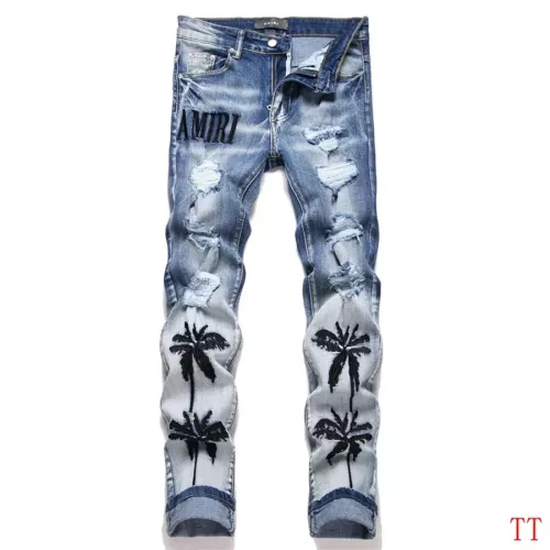 Cheap Amiri Jeans For Men #1322867 Replica Wholesale [$48.00 USD] [ITEM#1322867] on Replica Amiri Jeans