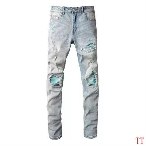Cheap Amiri Jeans For Men #1322868 Replica Wholesale [$48.00 USD] [ITEM#1322868] on Replica Amiri Jeans